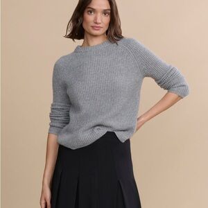 Jenni Kayne Fisherman Cashmere Wool Sweater